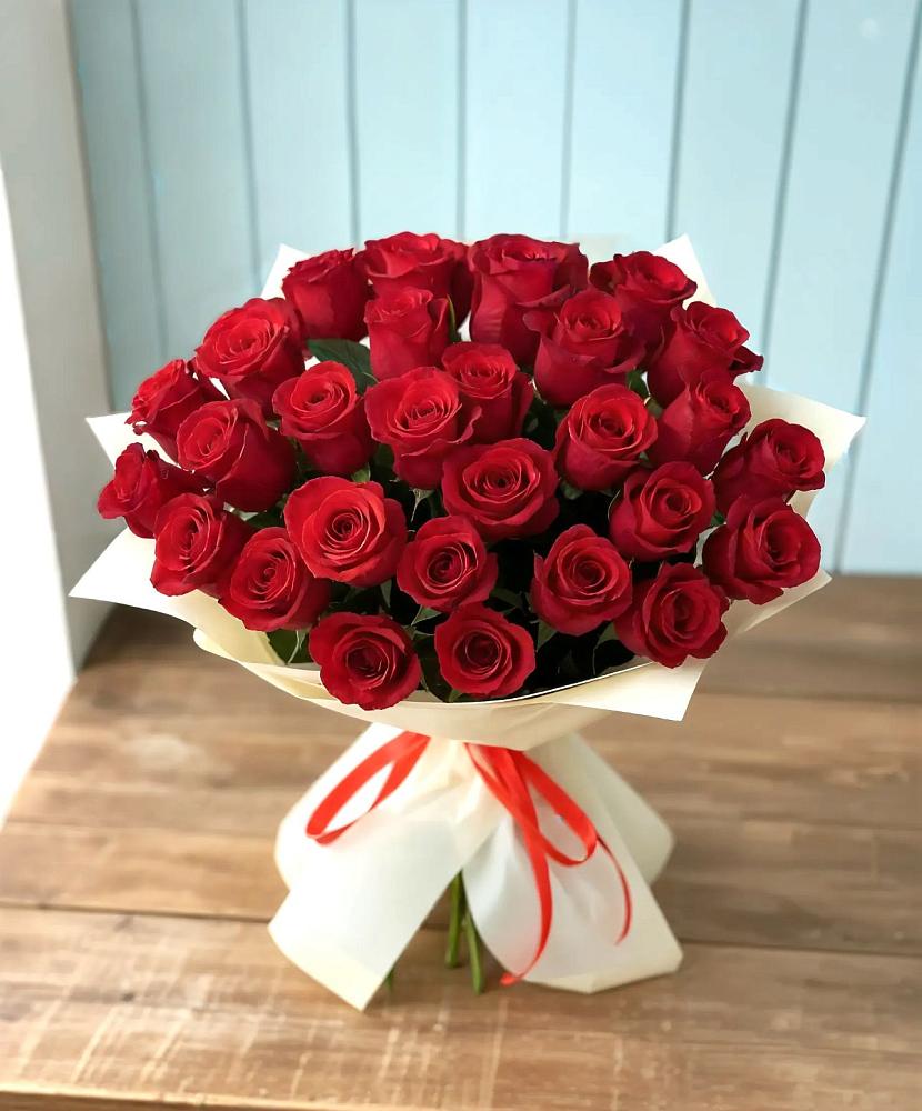 Букет 29 Красных роз в Кузнецах
