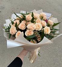 Букет Кремовые розы Латте #REPLACE_PRED# Кузнецах