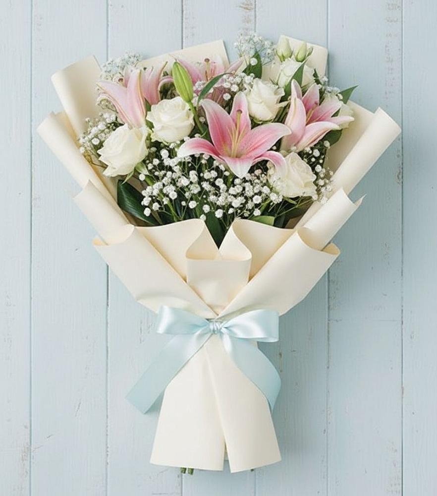 Букет цветов из: Лилии в Кузнецах