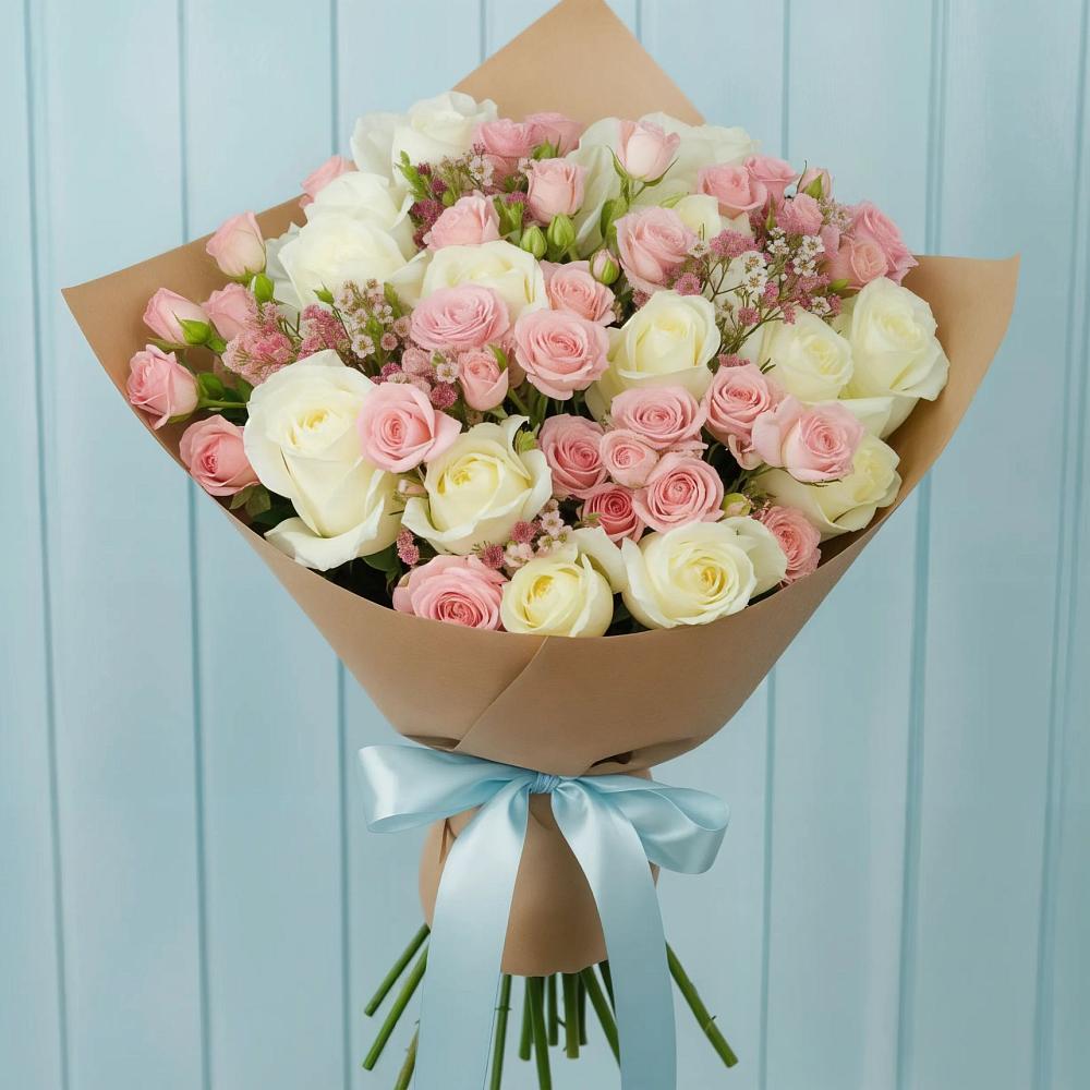 Букет цветов из: Розы в Кузнецах