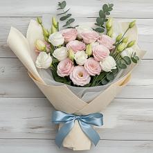 Букет цветов из:  Лизиантусы #REPLACE_PRED# Кузнецах