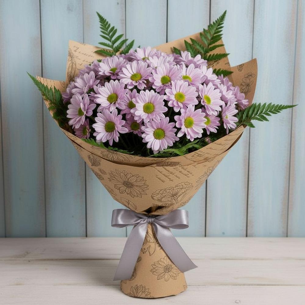 Букет цветов из: Хризантемы в Кузнецах