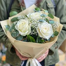 Букет Нежные грёзы в Кузнецах Букет цветов из: Розы в Кузнецах