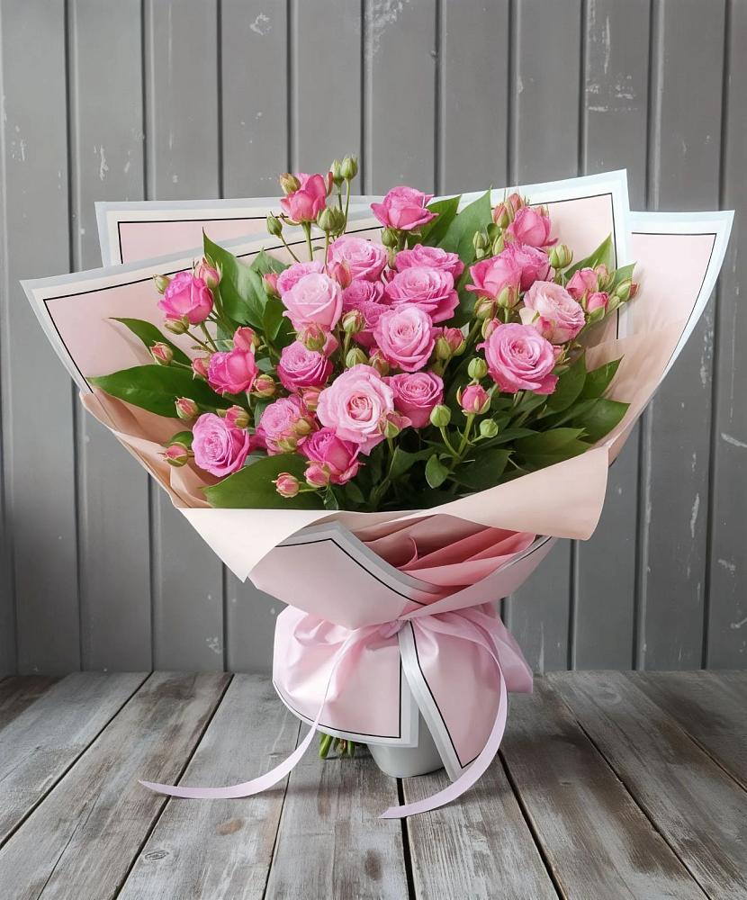 Букет Розовый кустик в Кузнецах