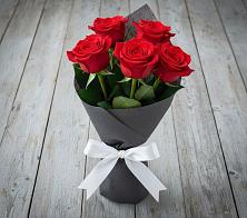 Букет 5 Красных роз Эдлесс Лав #REPLACE_PRED# Кузнецах