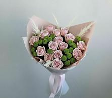 Букет цветов из:  Розы и Хризантемы в Кузнецах