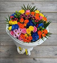 Букет цветов из:  Розы и Хризантемы #REPLACE_PRED# Кузнецах