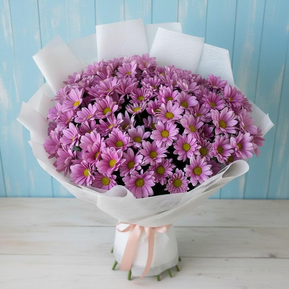 Букет цветов из: Хризантемы в Кузнецах