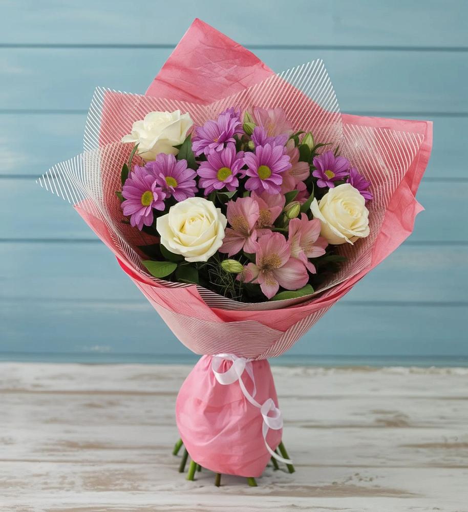 Букет цветов из: Герберы в Кузнецах