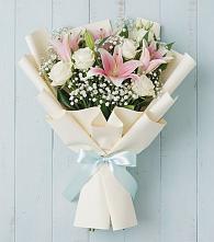 Букет цветов из:  Лилии в Кузнецах